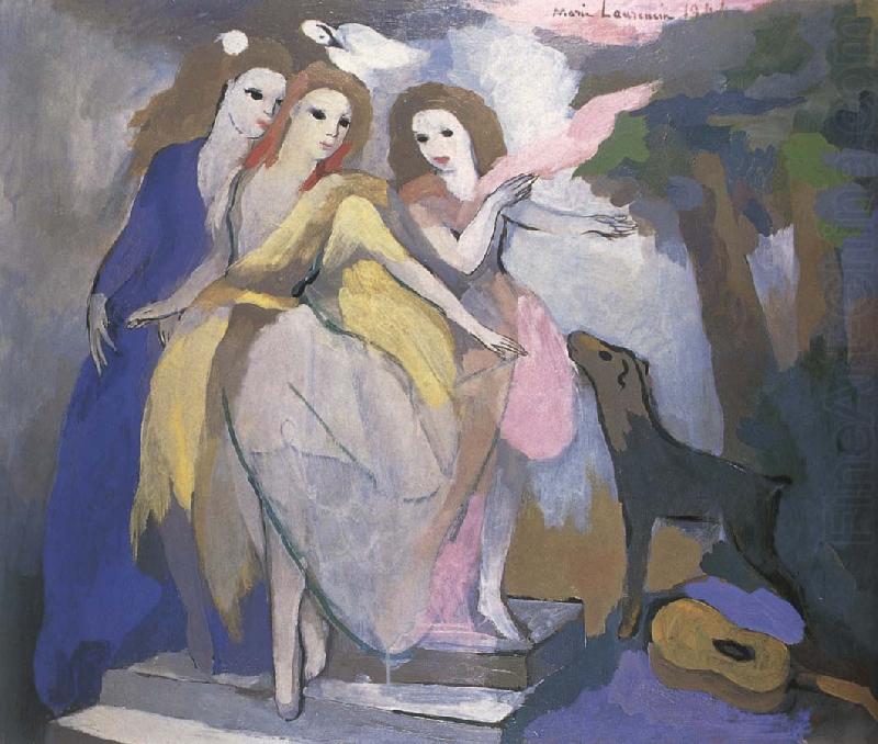 Three dancer, Marie Laurencin